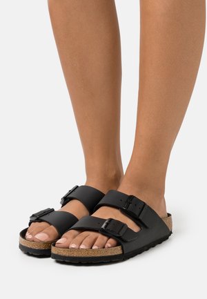 ARIZONA BF TRIPLES NARROW - Slippers - black