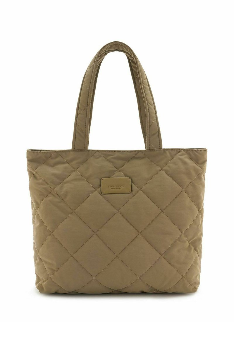 Seidenfelt HETTA SHOPPER - Shopping bag - greige khaki