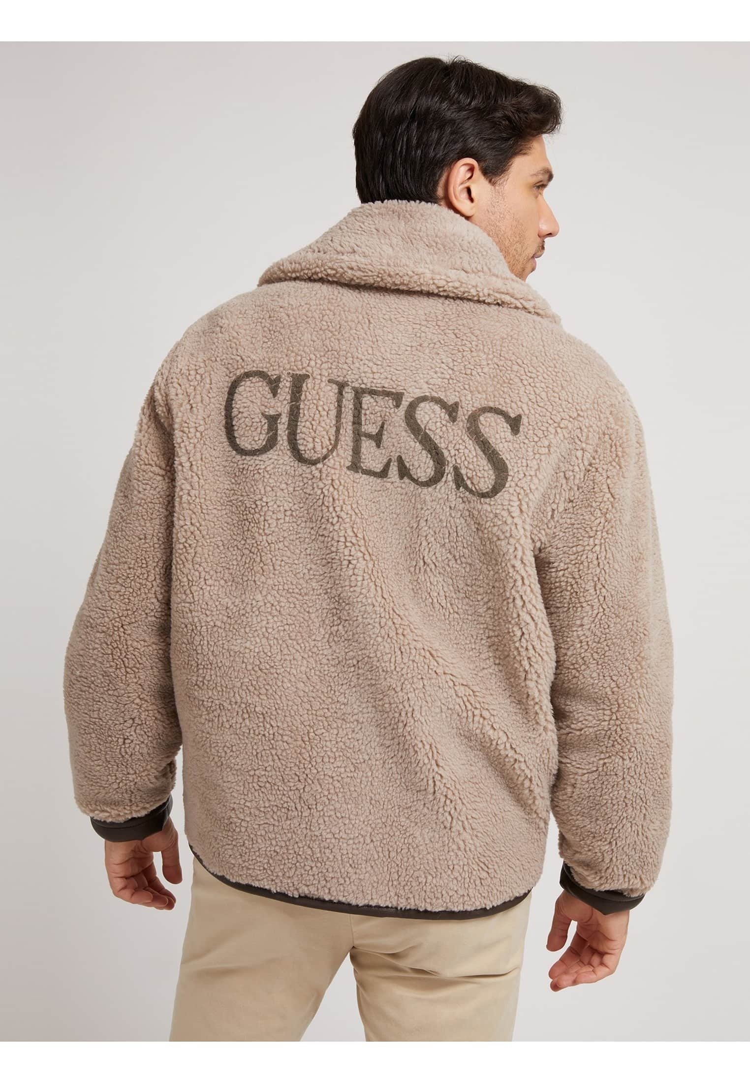guess fleece jacket