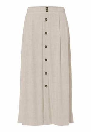 YAS Jupe longue - white pepper