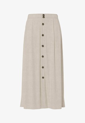 YAS Jupe longue - white pepper
