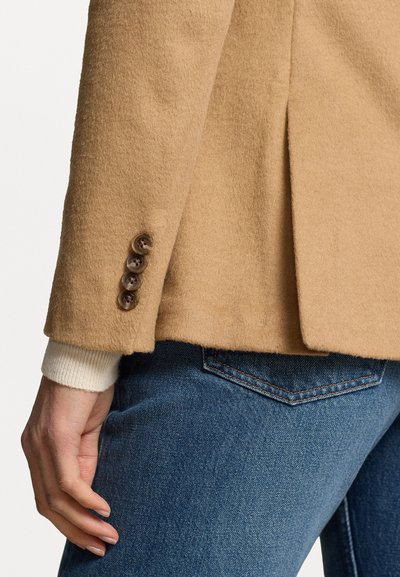 Polo Ralph Lauren BRUSHED WOOL BLEND BLAZER - Bleiseri - polo camel