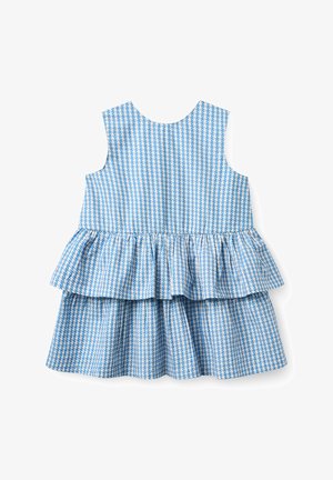 Copenhagen Colors, HOUNDSTOOTH - Jurk - blue