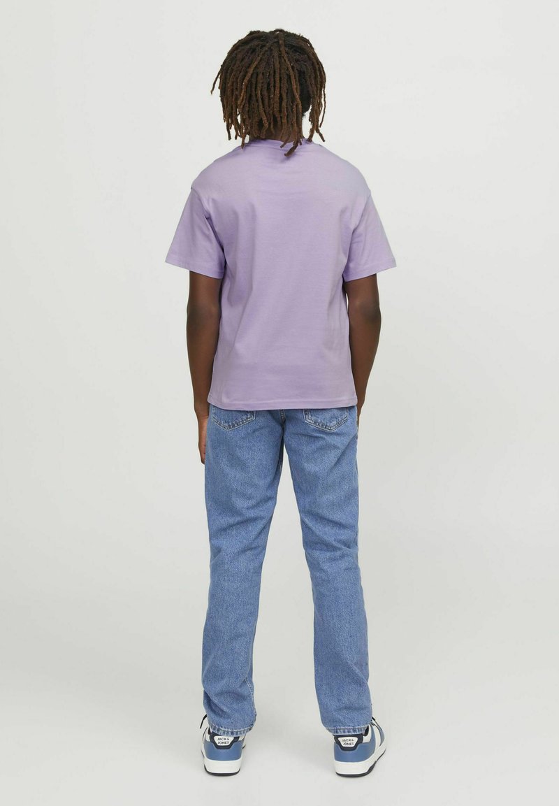 Jack & Jones Junior JJESTAR NOOS - Marškinėliai su spaudiniu - purple rose