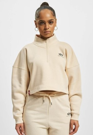 Sweatjakke - beige