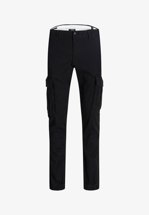 JJ Rebel, JREBMICHAEL SLIM PREP NOOS - Παντελόνι cargo - black