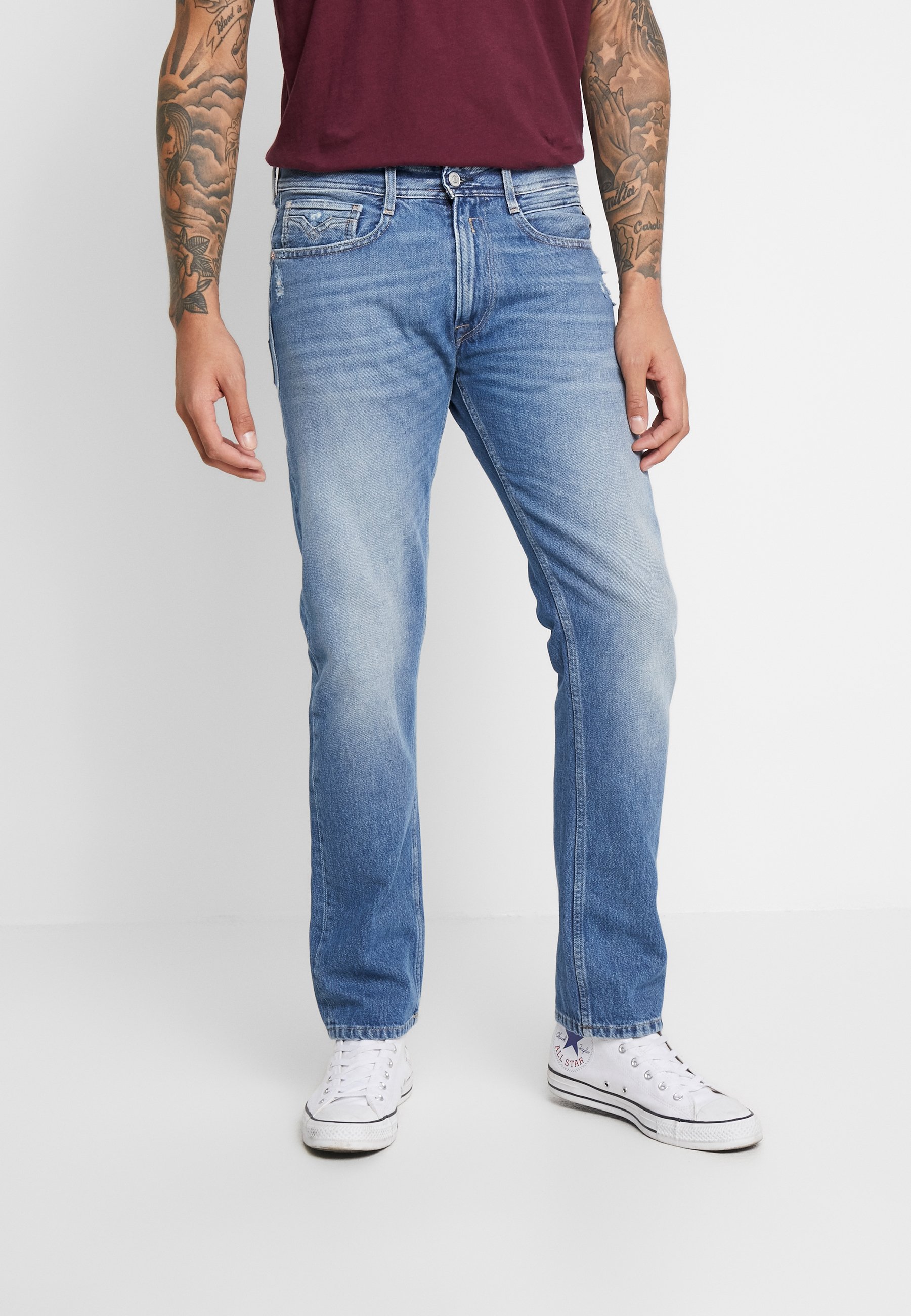 Tigha BROOKS Jeansjakke light blue Zalando.no Tigha BROOKS Jeansjakke light blue Zalando.no