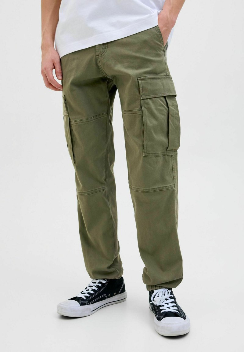 Jack & Jones - Cargo trousers - olive night, Enlarge