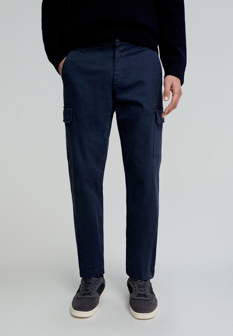 Scalpers Cargobroek - navy