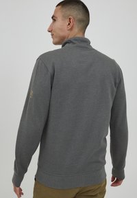 Solid SDKarim - Cardigan - gray melange