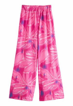 Next WIDE  - Kelnės - pink print