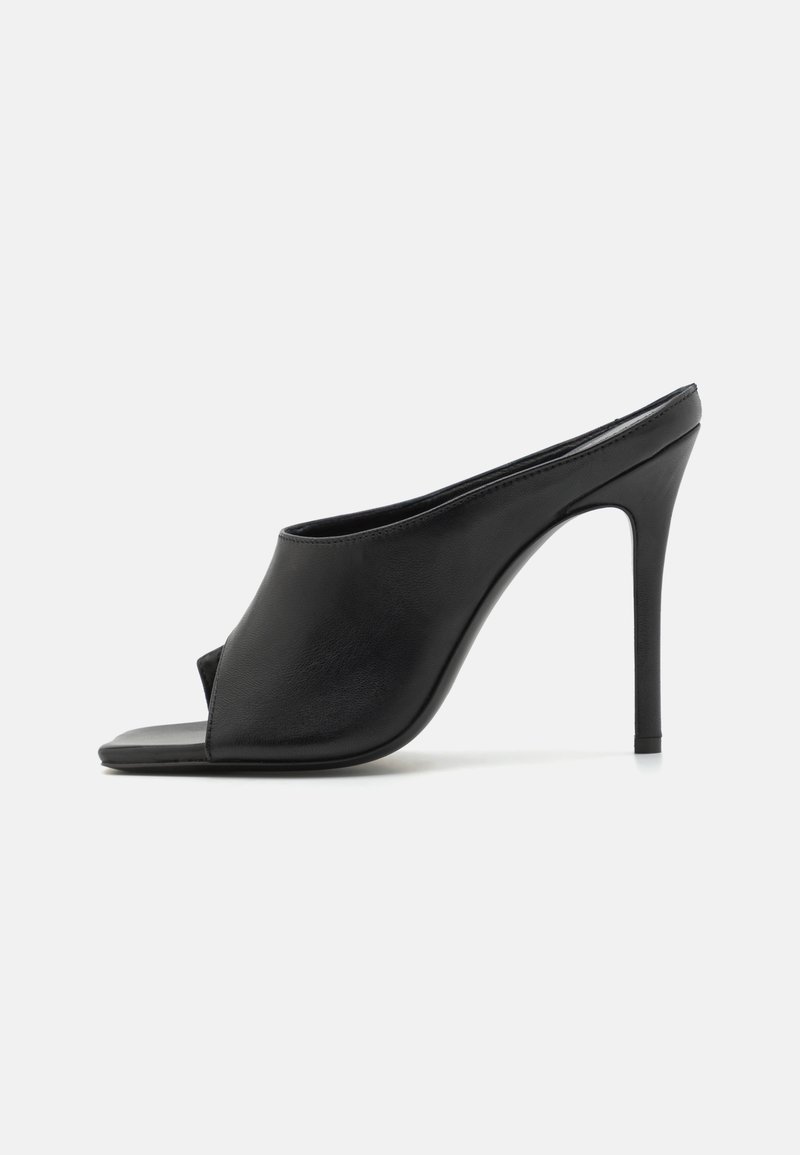 GIABORGHINI KEIRA - Sandale cu baretă între degete - black