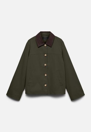 Vero Moda, VMCHELSEAPOPPY SHORT JACKET - Ελαφρύ μπουφάν - forest night