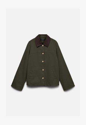 Vero Moda, VMCHELSEAPOPPY SHORT JACKET - Леко яке - forest night