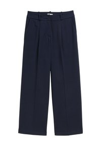 LEA WIDE LEG - Trousers - sky captain blue