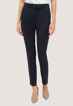 REGULAR IN CRÊPE - Pantaloni - blu