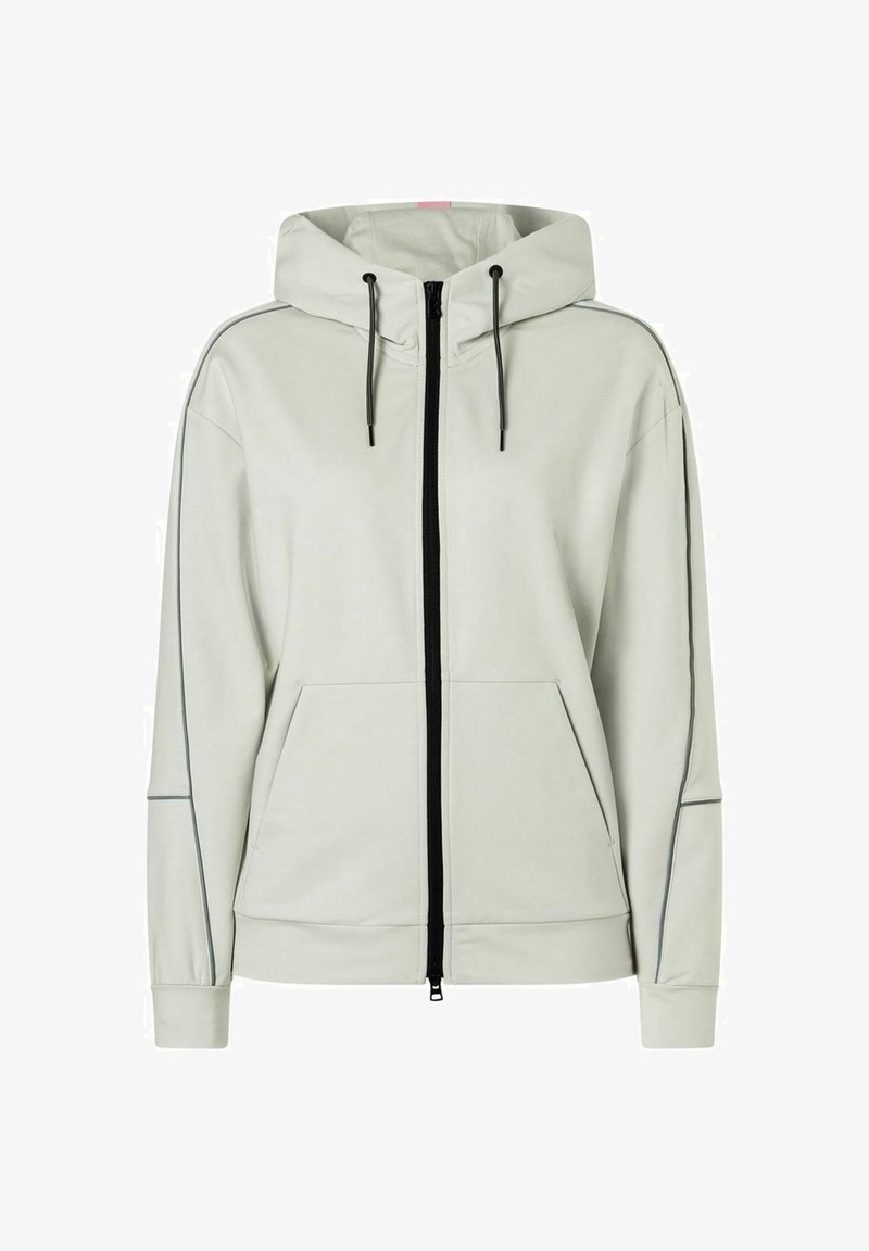 Gray Code Numbers Bogner ENIA 4 - Zip-up sweatshirt - dawn grey/grey - Zalando