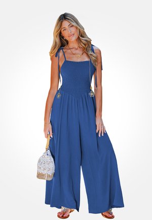 ELEGANT - Jumpsuit - dark blue denim