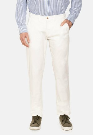 EMBLEMS NIKO - Pantalones chinos - crudo