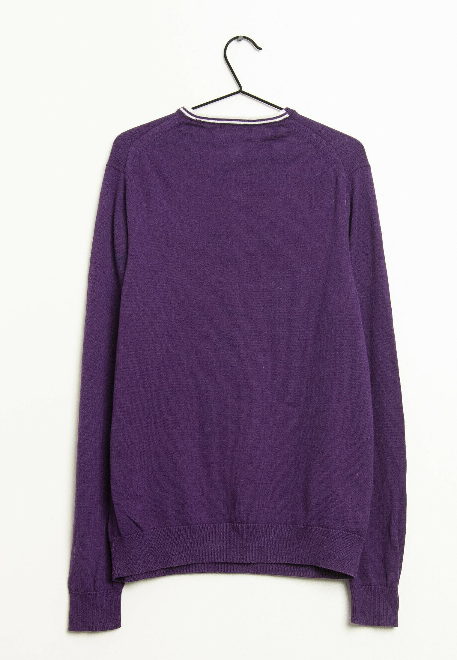 Fred Perry Jumper - purple - (Pre-owned 