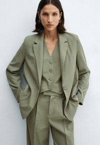 Mango Kurzmantel - light green