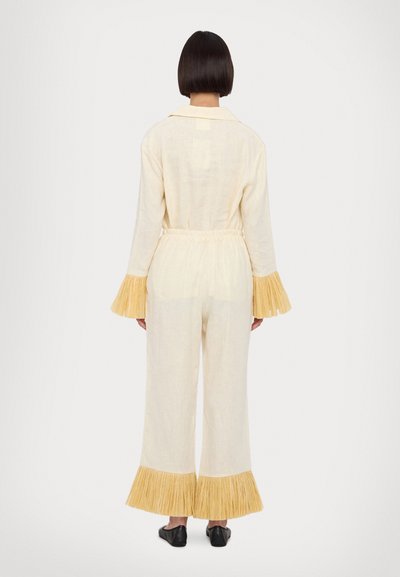 Sleeper CRUSOE PANTS - Hlače - white asparagus