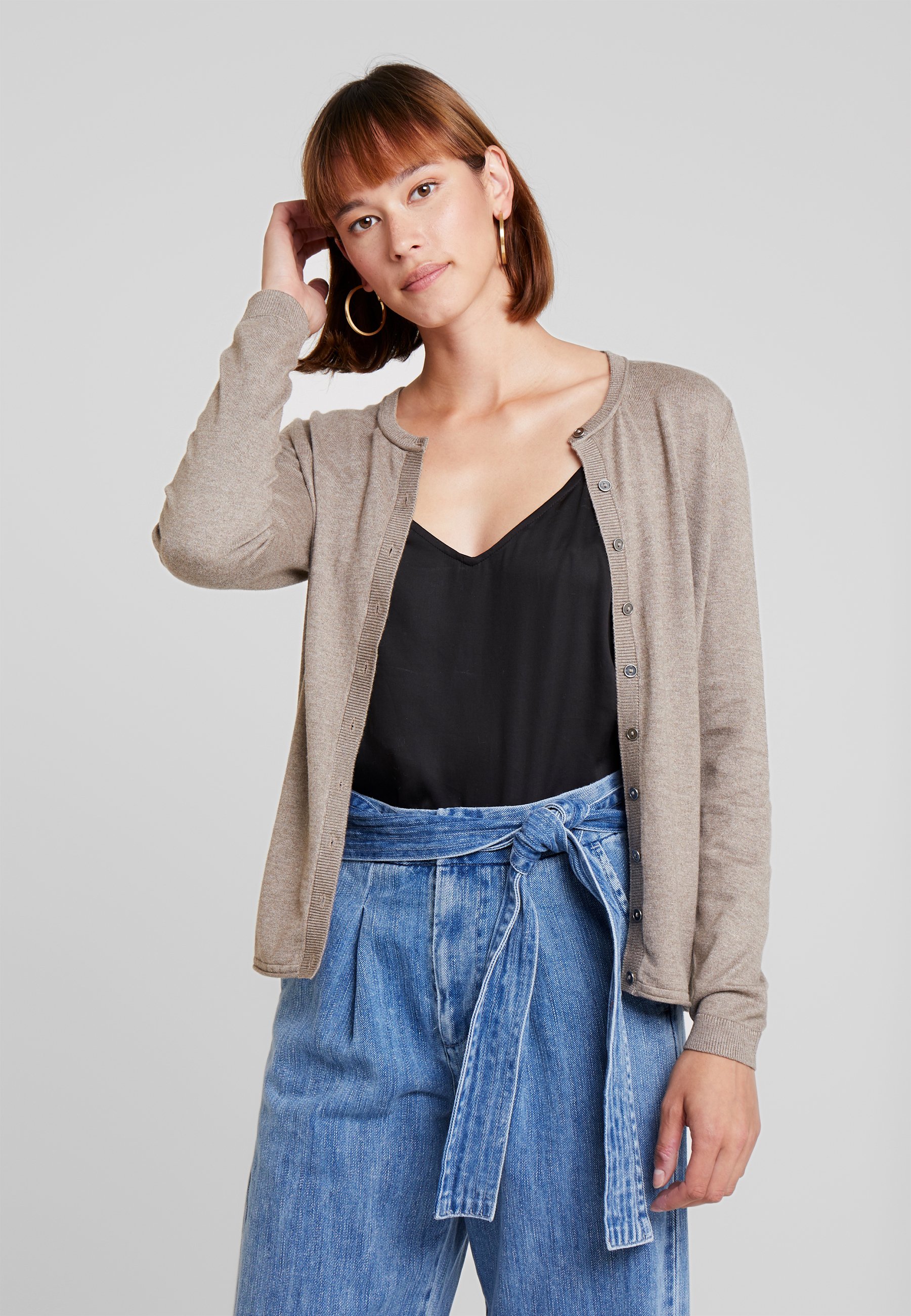 edc by Esprit BASIC Cardigan taupe Zalando.no edc by Esprit BASIC - Cardigan - taupe