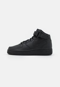 Nike Sportswear - AIR FORCE 1 MID UNISEX - Augsti sporta apavi - black Miniatūras attēls 1