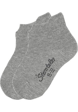 Sterntaler Sneaker socks, plain, 2-pack - Trainer socks - hellgrau