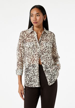 Overhemdblouse - white