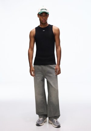 SUPER  - Túlméretezett farmernadrág - grey