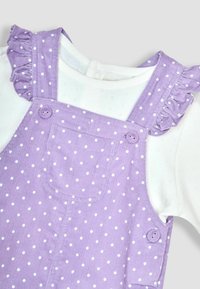 JoJo Maman Bébé FRILL  SET - REGULAR FIT - Traksipüksid - lilac