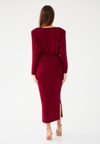 LEIMANN ANDREA - Robe longue - burgundy