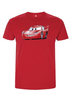 CARS MCQUEEN SKETCH UNISEX - Print T-shirt - red