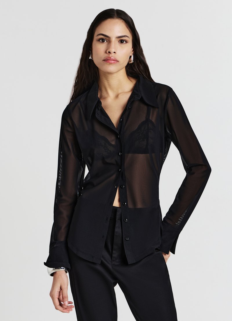 Calliope Hemdbluse - ultrablack