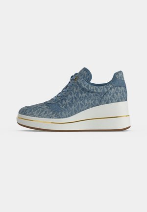 MICHAEL Michael Kors, EMMY WEDGE TRAINER - Baskets basses - turquoise