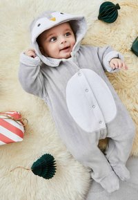 JoJo Maman Bébé PENGUIN - REGULAR FIT - Jumpsuit - grey