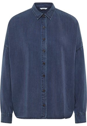 Button-down blouse - blue