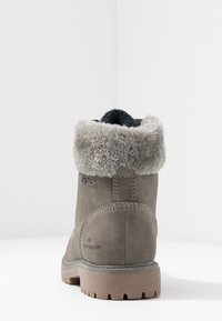 TOM TAILOR Botines con cordones - taupe