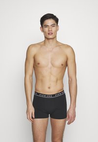 Pier One 5 PACK - Cuecas boxer - black/bordeaux