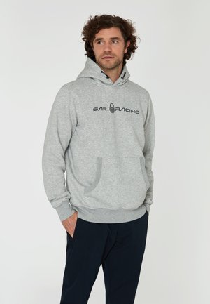 BOWMAN - Sweat à capuche - grey melange