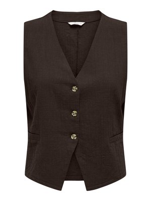 ONLY, TOP ONLTIZANA TOP - Veste sans manches - chocolate torte