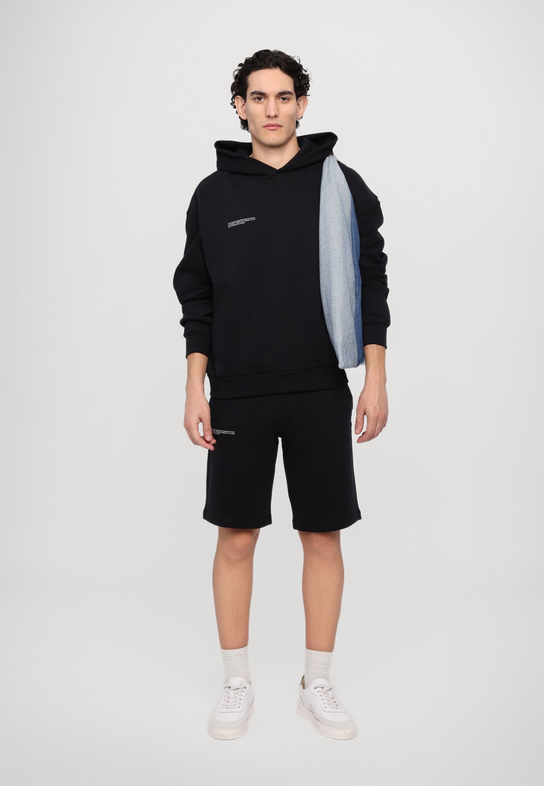 Neil Barrett EASY DROP SHOULDER DOUBLE BOLTS HOODIE