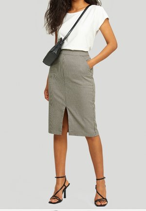Pencil skirt - grey