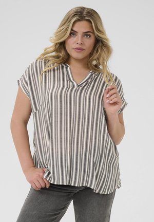ALIA  - Blouse - black chalk stripe