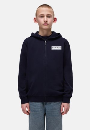 CHAMOIS - Zip-up sweatshirt - blu marine