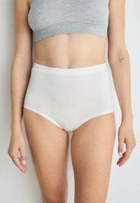 Lindex SALLY SEAMLESS BRIEF HIGH 3 PACK - Onderbroeken - light grey