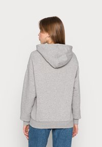 Monki Sweatshirt com capuz - grey melange