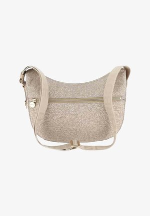 Borbonese, LUNA BAG SMALL - Schoudertas - marrone chiaro