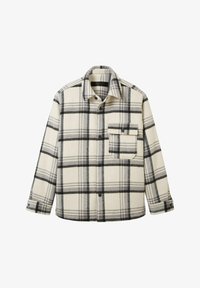 Selectat, creme grey black check